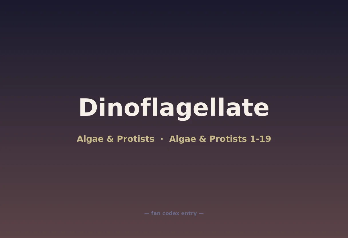 Dinoflagellate