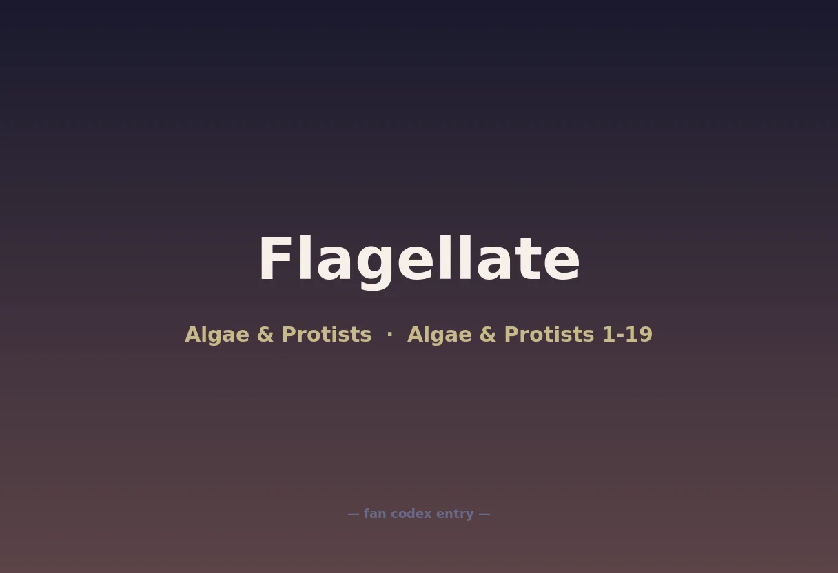 Flagellate