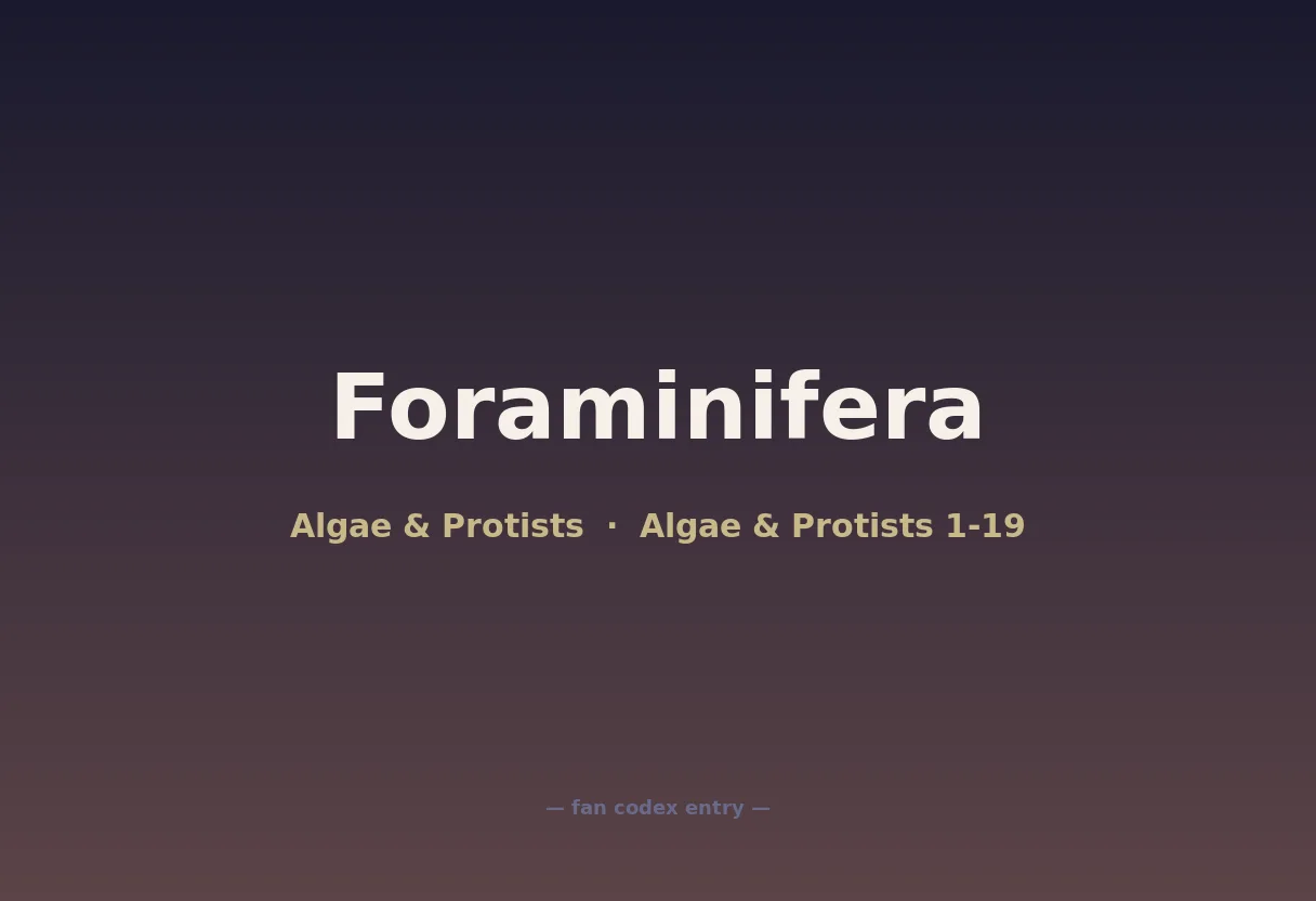 Foraminifera
